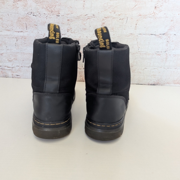 Dr. Martens Black Canvas Lace-Up Boots - Picture 5 of 13